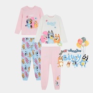 ชุดนอนBluey ชุดนอนเด็กผู้หญิง (เซ็ท4ชิ้น) ชุดนอนเด็กหญิง สินค้านำเข้าจาก UK  พร้อมส่งไทย by jrqkidst