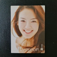 Girls Generation HyoYeon Official Card