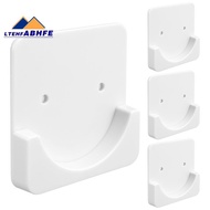 4 Pieces Adhesive Shower Curtain Rod Holder Shower Rod Retainer Wall Mount Holder, Shower Curtain Ro