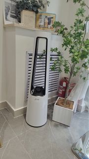 直立式風扇無扇叶電風扇輕音風扇