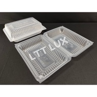 PP Tage 204 Disposable Lunch Box / PP Lunch Box / Kotak Nasi