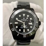 Rolex All Black Steel Submariner Watches for Men