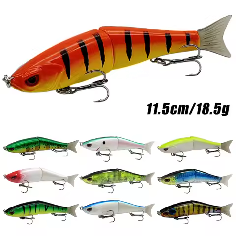 11.5cm/18.5g Balam Glide Bait Catfish Joint Giant Hard Bait Swimbait for Pike Bass Saltwater Glide B