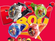 Jam Tangan Boboiboy Galaxy Ada Lampu Musik Dan Gambar