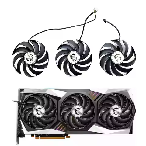 For MSI Geforce RTX3080 3080Ti RTX3060 3060 Ti Rtx 3070 3080 3090 Gaming X Trio PLD09210S12HH 90MM S