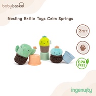 Bright Starts Ing Nesting Rattle Toys Calm Springs