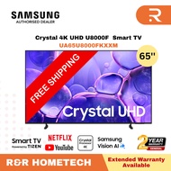 [FREE SHIP] SAMSUNG 65'' U8000F Crystal UHD 4K Smart TV UA65U8000FKXXM 电视机 Television 2 Years Warran