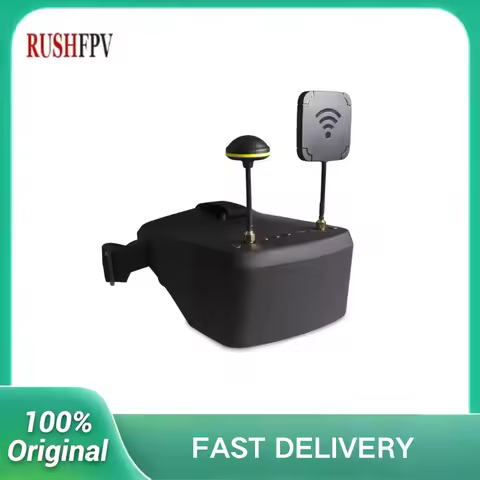 LS800D 5.8G 40CH FPV Goggles 5 Inch DVR Diversity Built-in Battery Auto Search Video Headset Similar