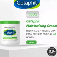 【Mega Sale】100% Original Cetaphil Moisturising Cream 550g – 48H Deep Hydration, Repair Skin Barrier,