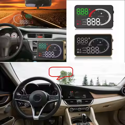 For Alfa Romeo 147/156/159 MiTo/GT/Giulietta Car HUD Head Up Display Head-up Display Digital Virsual