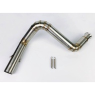 Motorcycle Exhaust Muffler Middle Pipe For KTM DUKE 390 RC 390 2017 2018 2019 RC390 390 RC