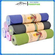 Non-slip yoga, gym, fitness mats, premium home routing yoga mats