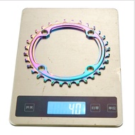 KRSEC Positive Negative Chainring Plate 104BCD Mountain Bike Bicycle Chainring 34T/36T Chainring Col
