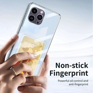 For iPhone 16 Pro Max 17 Pro Max Clear Card Slot Shockproof Case Iphone16 Pro 17 Pro iPhone Air 16e 