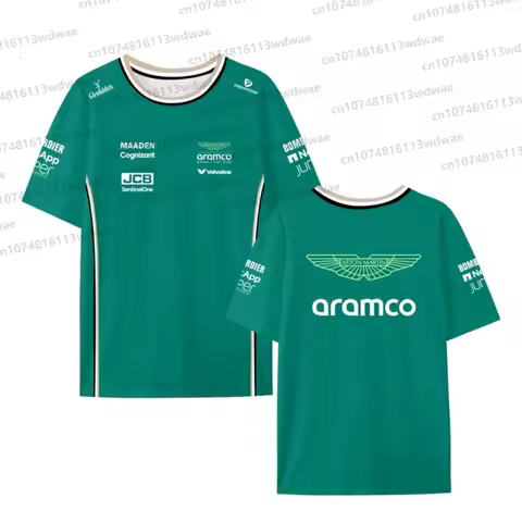Aston Martin 2026 T-Shirt Fernando Alonso No. 14 T Shirt Spanish Racers Team Racing Suit Quick Dryin