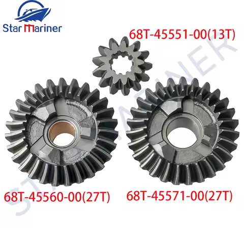68T GEAR Set 68T-45560 68T-45551 68T-45571 For Yamaha Outboard Motor 4T F6 F8 F9.9 2T 6HP 8HP Lower 