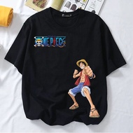 ONE PIECE Luffy Cotton T-shirt - XS to XL - For Men & Women