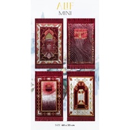 Alif Mini Turkish Soft Head Prayer Rug Size 33x53 Latest Travel Eid Thick 2024 Premium L7F5