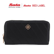 BATA RED LABEL Caledonia 03 Pink /Black Wallet 9115935/9116935 Dompet Perempuan