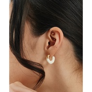 Julys-panna cotta earrings