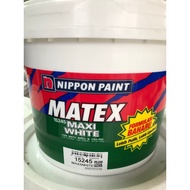 7L NIPPON MATEX MAXI WHITE 15245 / EMULSION PAINT (1 ORDER 1 CAN)