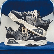 Men Shoes Spring 2025 New Style Trendy Casual All-Match Breathable Sneakers Unique All-Match High-Ap