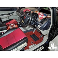 Honda Civic (FD) (2006 to 2012) Basic Drips Car Mats / Floor Mats / Carpet / Carmat