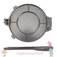 LIGHTHEARTED Tortilla Press, Aluminium Alloy Heavy Duty Dough Press, Traditional Cooking Black Profe