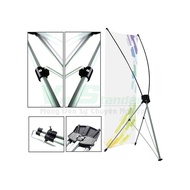 Toughened X-shaped banner standee frame 60x160 or 80x180