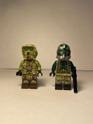 Lego Clone Commander Gree & Kashyyyk Clone Scout Trooper