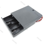 4 AA 6v 1.5v Battery Holder Box Case With Switch New 4AA Battery Holder Box Case With Switch  MY8B2