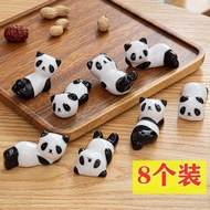 Ceramic panda chopstick bracket various shaping panda chopstick rack tableware daily necessities chopstick pillow support creative furnishings