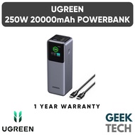 UGREEN 25000mAh Laptop Powerbank Portable charger for PD 100W130W 200W 2C1A Fast Charging Power Bank