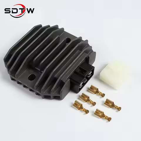 SDTW 5Pin Motorcycle Regulator Rectifier For Yamaha YZF600 XP500 T-MAX 500 TDM850 FZR600 FZ6 FZ6N FZ