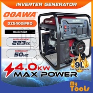 Mytools OGAWA PRO Series Inverter Generator DZ5400iPRO 4000W Heavy Duty | Mesin Penjana Inverter Kua