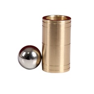 RUEBLOOMF Sink Down Ball  Tube Magic Tricks Steel Ball Close Up Magic Balls Rises Falls Easy to Lear