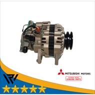 Mitsubishi alternator 4d56 double pulley 110A 12V w/ vacuum pump