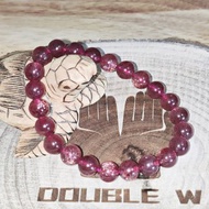 【訂製品】草莓晶 士多啤梨晶 星光 車厘子紅 天然水晶 俄羅斯