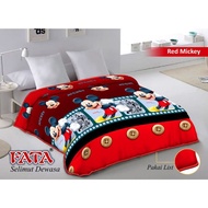 Newest BEST SELLER Fleece Blanket Adult S6N8 PREMIUM Exclusive Pay On The Spot BEST Selling VIRAL Cheap Blanket COD O9C0 FATA Mickey Mouse Motif Size 200x200