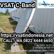 Internet Satelit Unlimited VSAT C-Band Tanpa Batas Kuota dan FUP