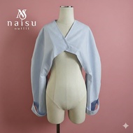 Outer crop fita long sleeve top -NS528
