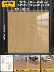 30x30/60x60CM Vinyl Flooring Self Adhesive Floor PVC Flooring Sticker Tiles Floor Kliker Lantai Pele