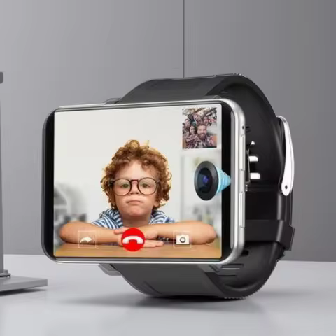 DM100 4G 2.86 Inch Screen Smart Watch Android 7.1 OS Phone 3 GB 32GB 5MP Camera 480*640 Ips Screen 2