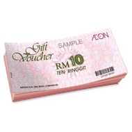 AEON MALAYSIA GIFT VOUCHER RM10 (Ready Stock)