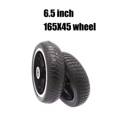 165x45 solid wheel explosion-proof tire parts, 6.5-inch wheels suitable for small electric scooter p