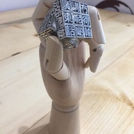 925純銀【廣東話】扭計骰 (3x3x3cm)