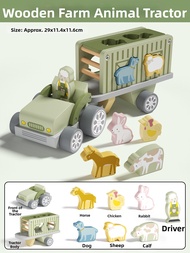 FUHAIER | Wooden Tractor Toys for Children