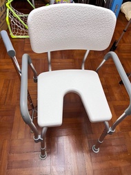 便廁椅 連四腳拐杖
