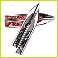 ▫ 🅹 ✎ ∈ Toyota TRD Metal Sticker Fender Emblem for Vios Wigo Fortuner Grandia Hiace