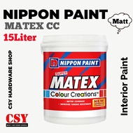 NIPPON PAINT SUPER MATEX COLOUR CREATIONS 15LITER